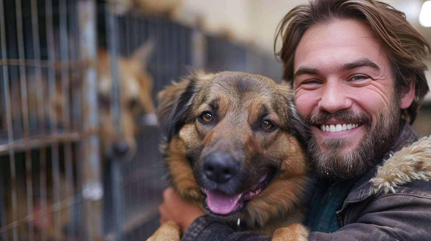 Adoption and better interaction between dogs and people in the Black Paws concept